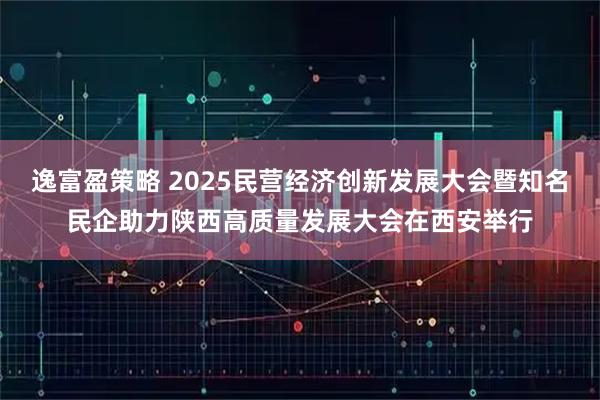 逸富盈策略 2025民营经济创新发展大会暨知名民企助力陕西高质量发展大会在西安举行