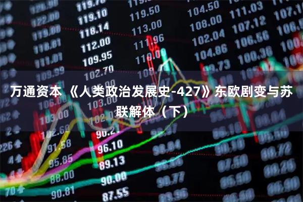 万通资本 《人类政治发展史-427》东欧剧变与苏联解体（下）