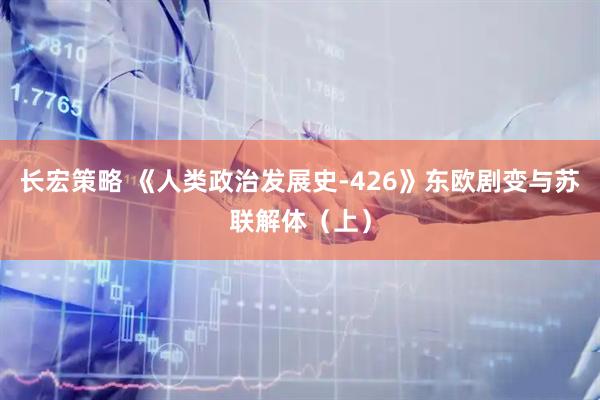 长宏策略 《人类政治发展史-426》东欧剧变与苏联解体（上）